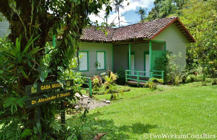 The home of Alexander Skutch, which is now a Museum 