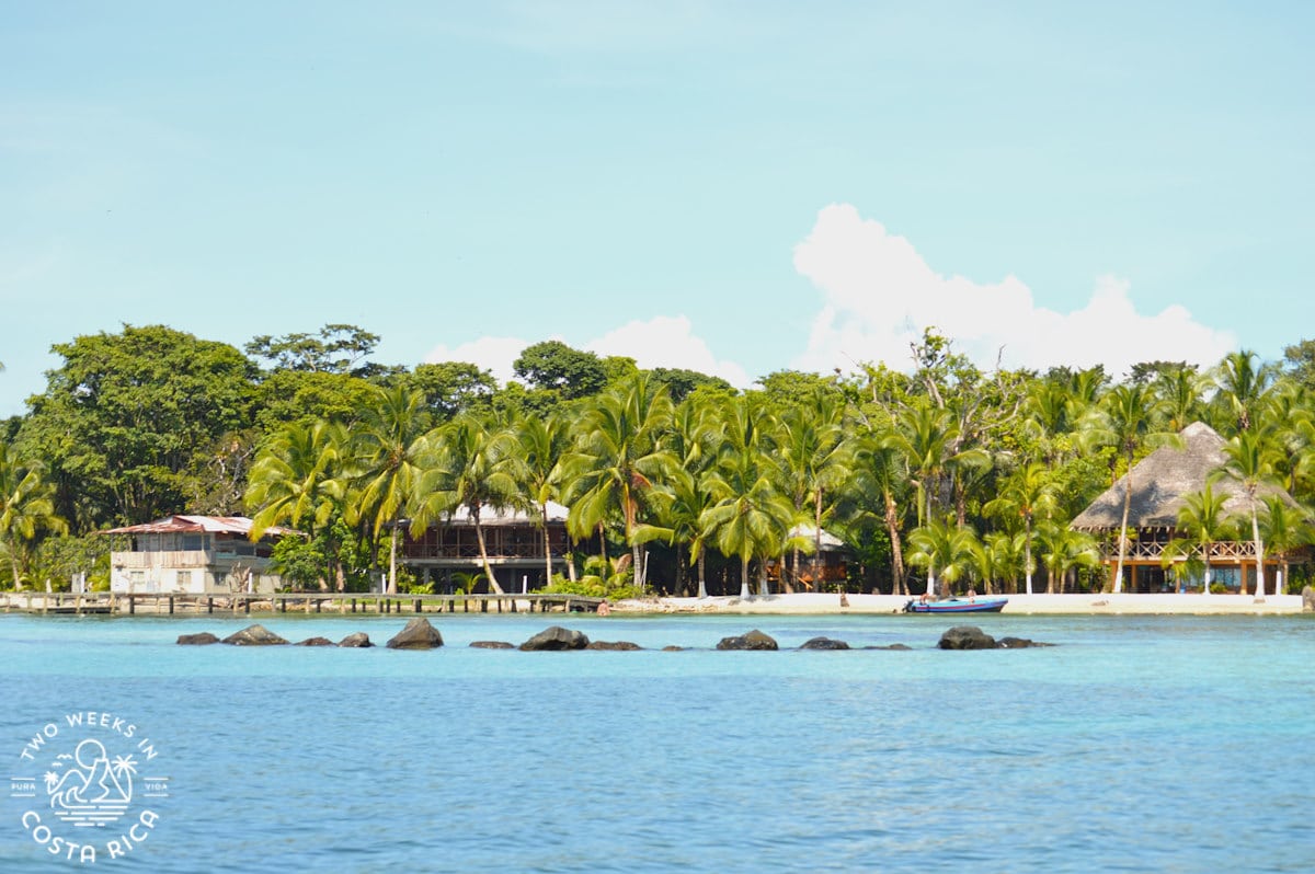 View of Bocas del Toro from a boat