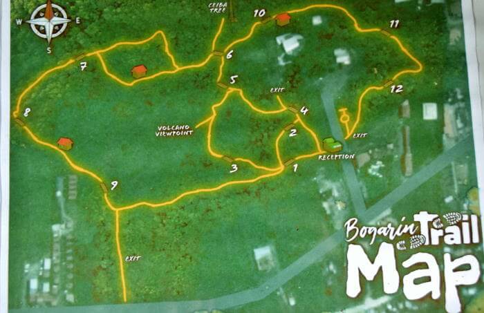 Trail Map Bogarin Trail