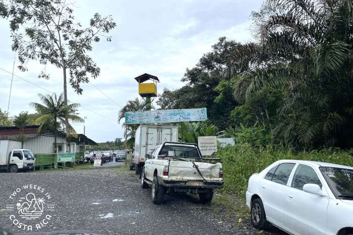 Cano Blanco Entrance