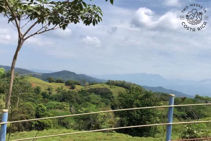 Views Road to Puriscal