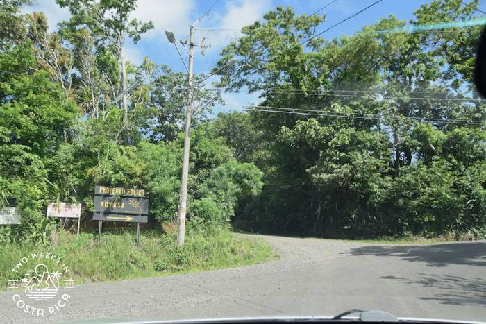 Driving to El Jilguero Project