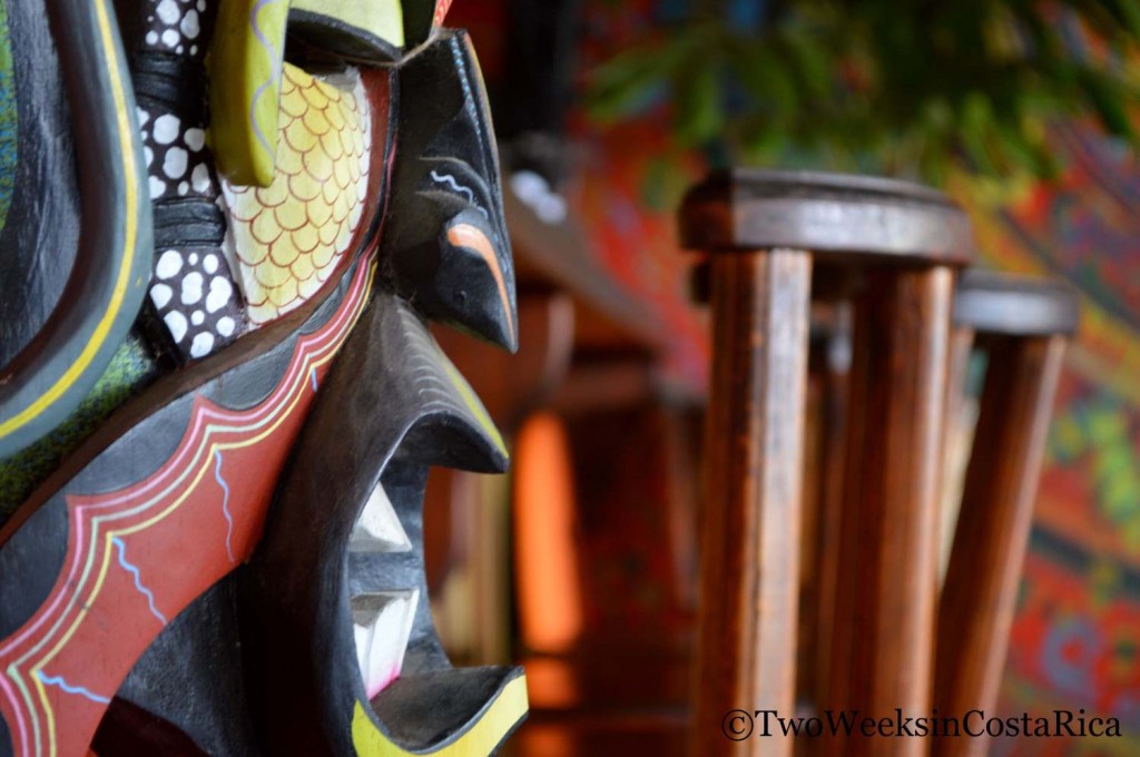 Boruca Mask at Moya's Place