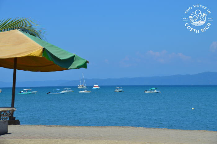 Boats in the Bay in Puerto Jimenez