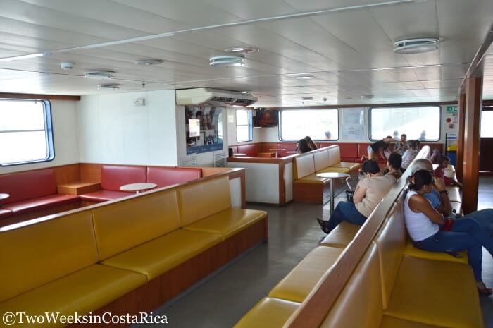 Taking the Puntarenas-Paquera Ferry - Inside the Ferry | Two Weeks in Costa Rica