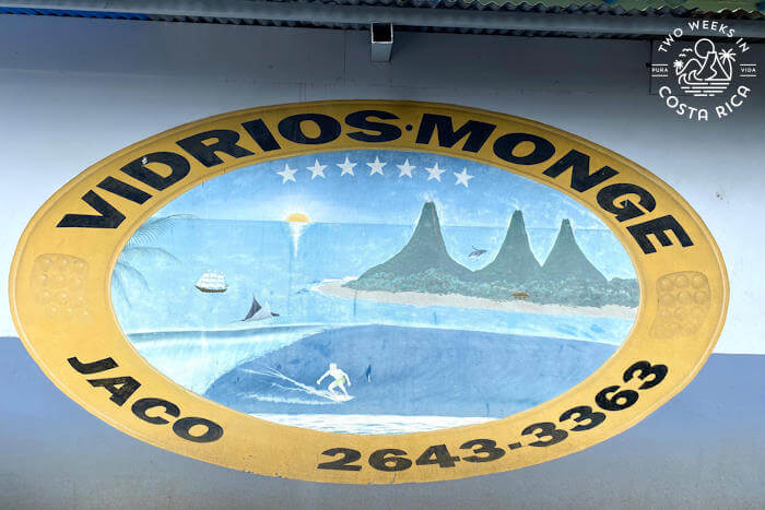 Mural Costa Rican culture Jaco