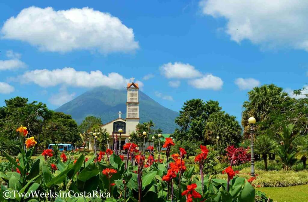 La Fortuna Central Park and Garden | Two Weeks in Costa Rica