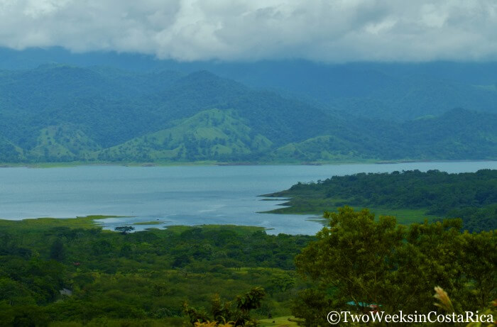 Lake Arenal view on the1968 Trail hike