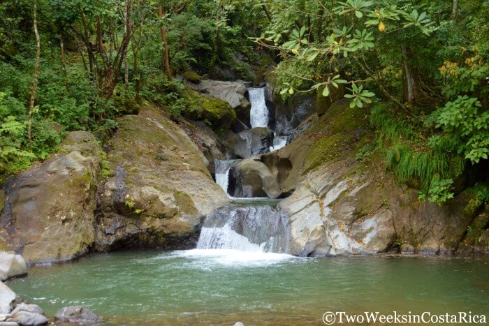 Las Minas Waterfalls near Atenas Costa Rica