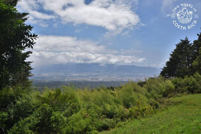 Scenic lookout Monte de la Cruz