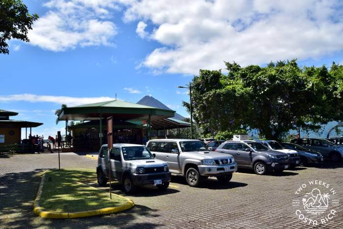 Parking Area Mistico Hanging Bridges