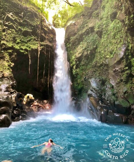 Oropendola Waterfall During Rainy Season