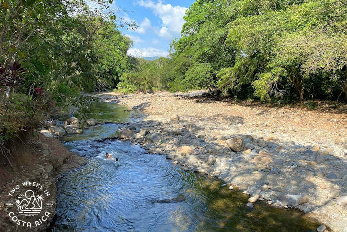 Rio Machuca near Hotel Poza Blanca