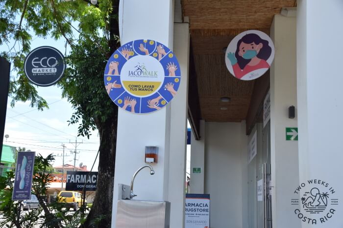 Handwashing and Masks Requirements Costa Rica