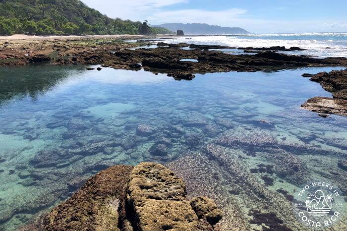 Santa Teresa Tide Pool with clear water