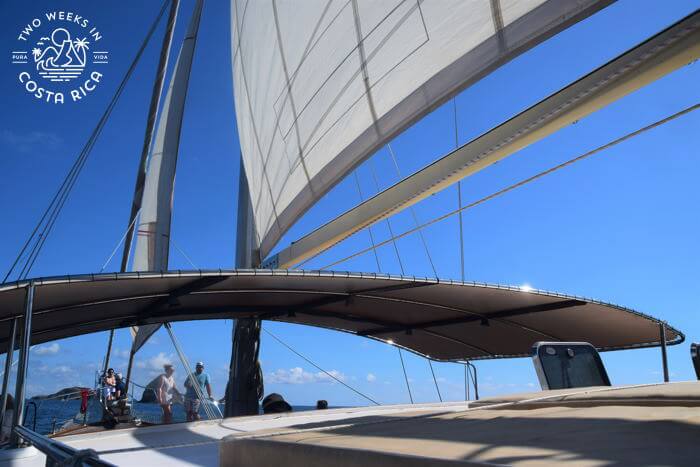 Sailing Manuel Antonio