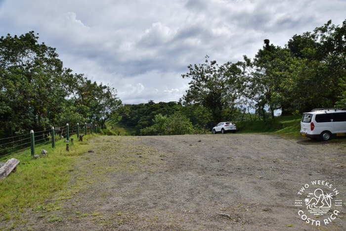 Upper Parking Near Volcano