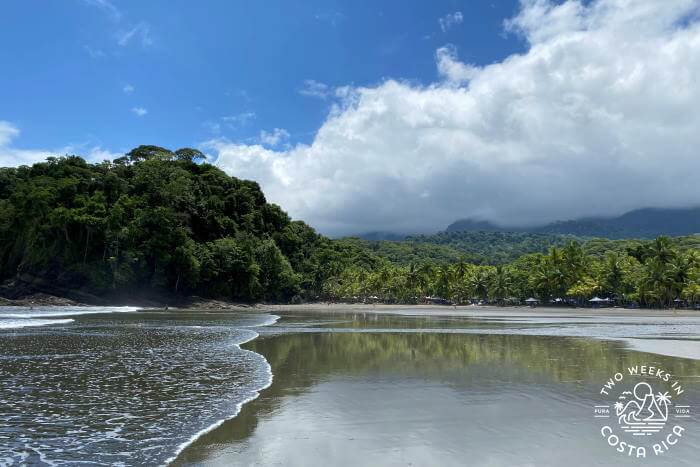 beach at Playa Ventanas Uvita