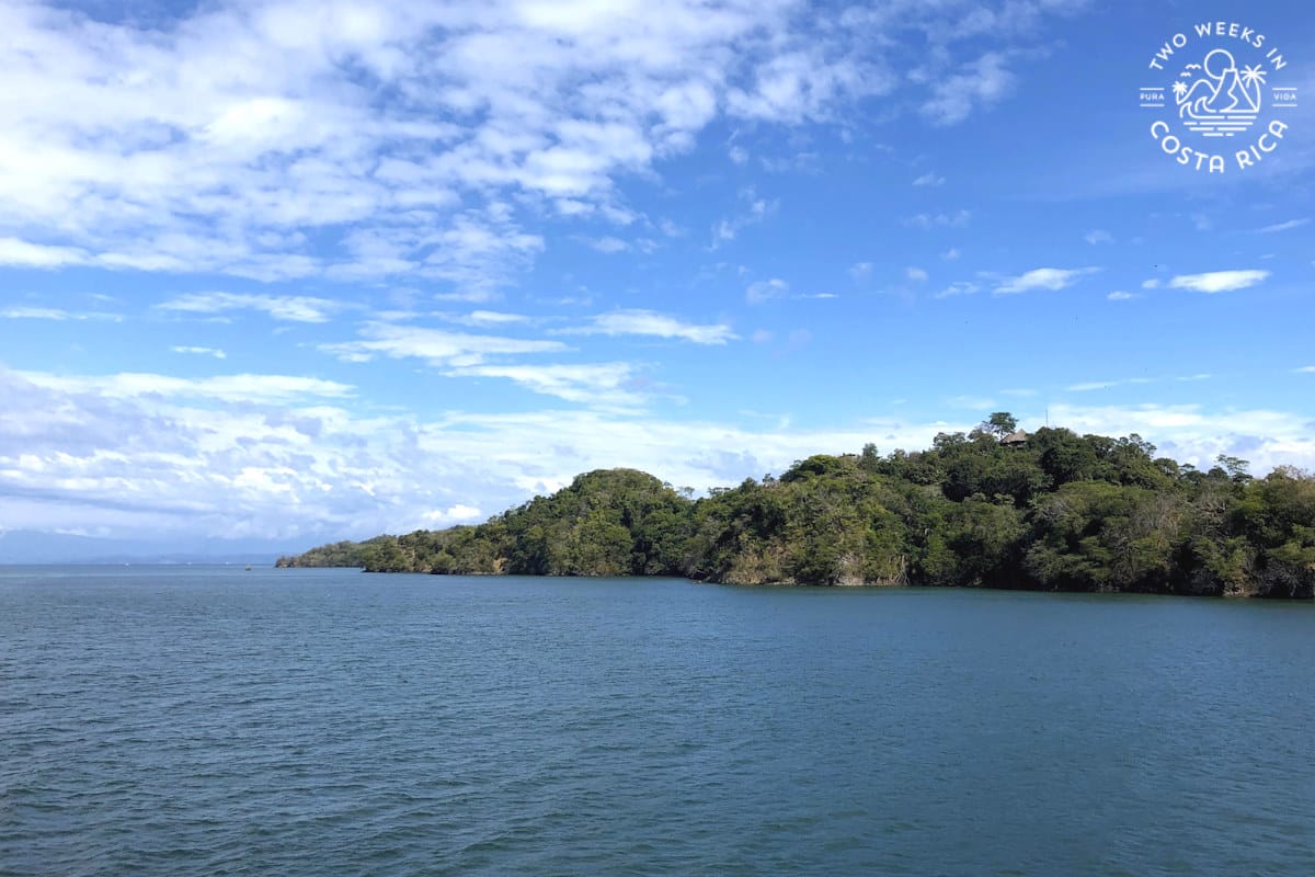 views from ferry ride to nicoya peninsula