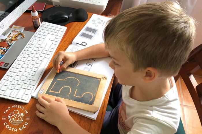 Virtual learning Costa Rica Covid-19