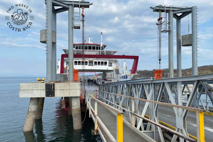 Ramp walking on ferry